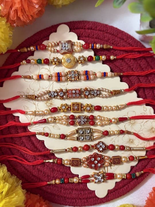 Rakhi & Dry Fruits Premium Combo